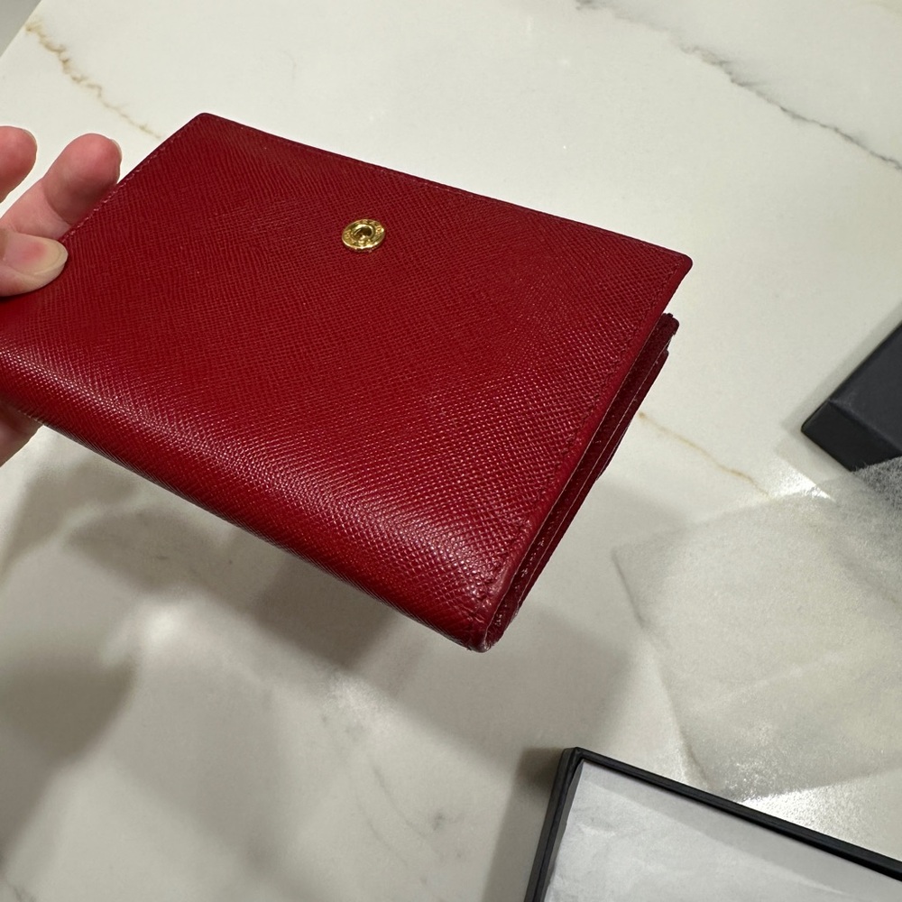 Authentic Prada Wallet (Red Color) - Picture 12 of 13